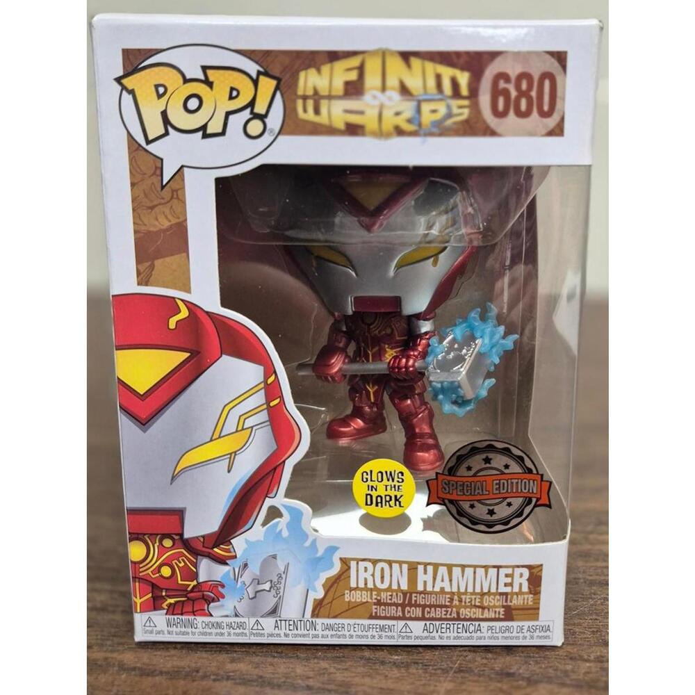 Funko Pop! Iron Hammer - Infinity Warps 680 (Glow in the Dark)